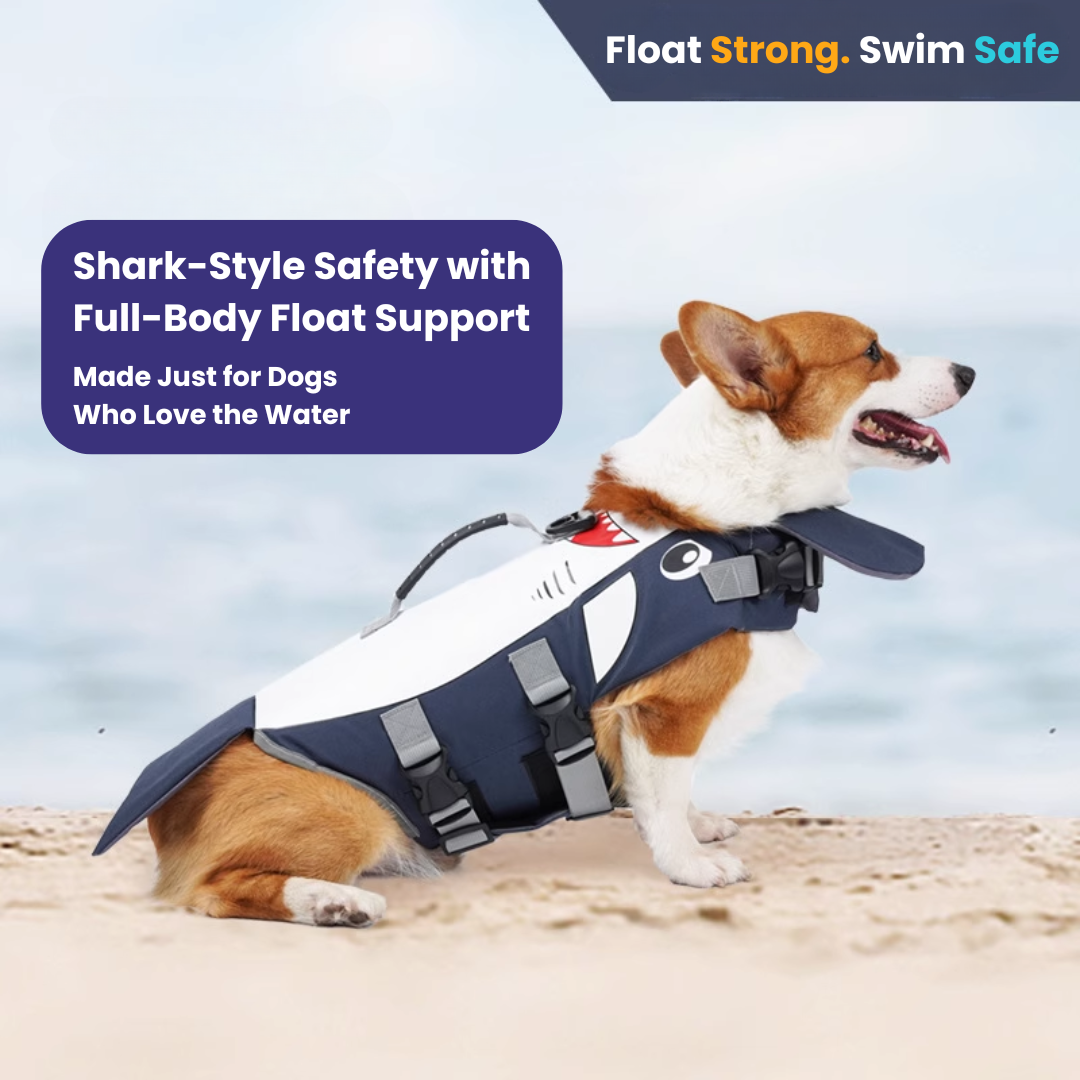 SharkSafe™ Dog Life Jacket