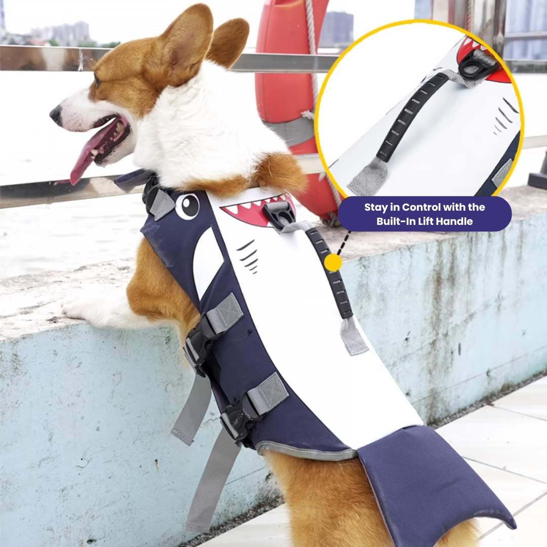 SharkSafe™ Dog Life Jacket