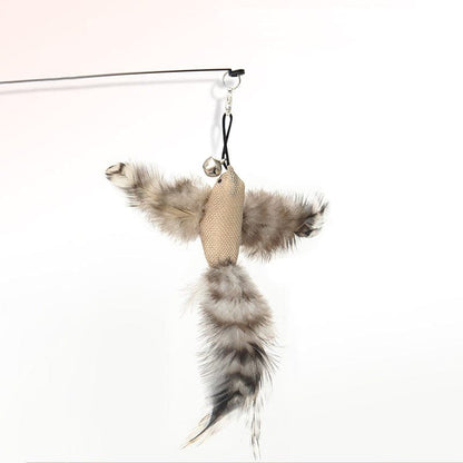 HallowPet™ Interactive Bird Simulation Cat Toy Set